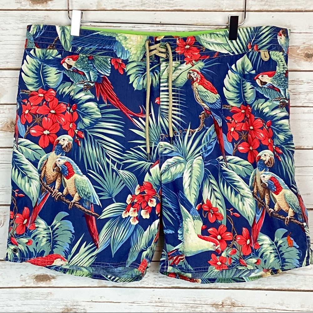 Polo by Ralph Lauren Tropical Board Shorts / Swim Trunks